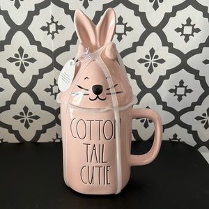 Rae Dunn COTTON TAIL CUTIE Mug